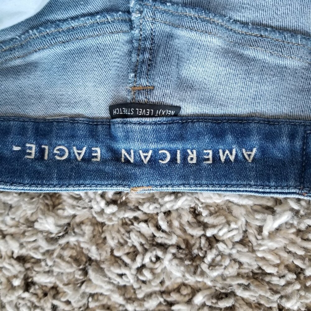 American Eagle Curvy Hi-Rise Jegging Jeans Size 4S - Picture 3 of 10